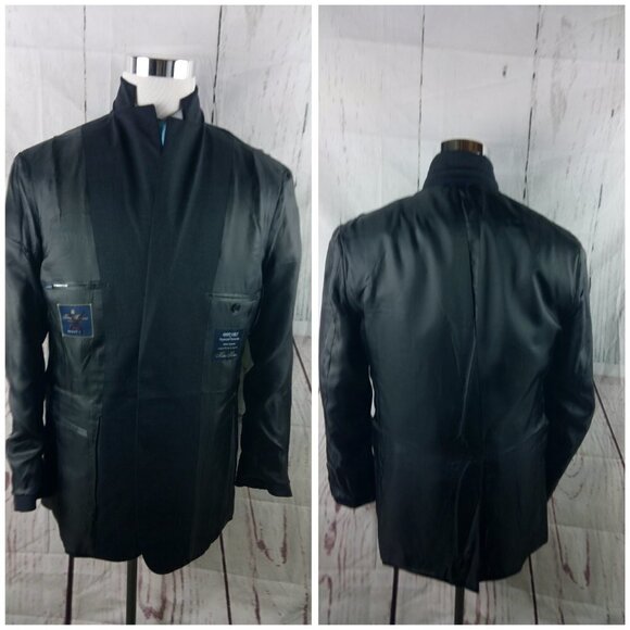 Brooks Brothers 1818 Regent Fit Estrato Italy 42L Charcoal 2pc Suit 31x3… - Picture 10 of 16